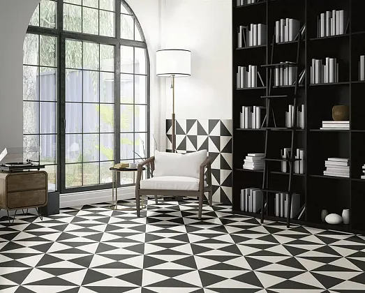 Фото Керамогранит Fired Star Black Mate 20x20 Испания