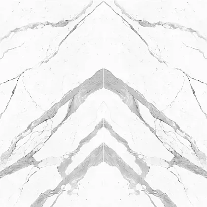 Фото Керамогранит I Naturali Bianco Statuario Venato Soft Touch Bookmatch A 12+mm 1620x3240 (LAMF0M0016_IT) Италия