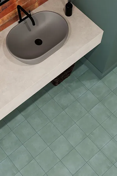Фото Керамогранит Smile Tile Cobalt 19,8x19,8 Индия