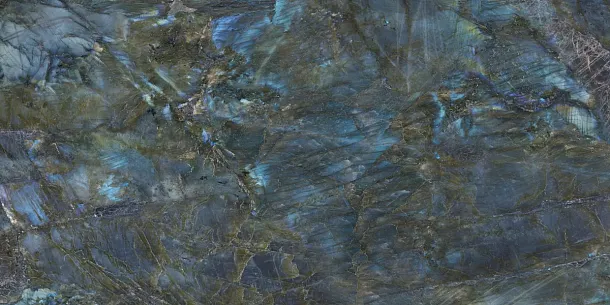 Фото Керамогранит Laparet Rigel Azul Синий Матовый+Гл.Чернила 80X160 Индия