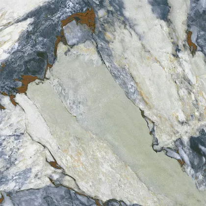 Фото Керамогранит Geotiles Greta Blue Super Polished 120x120 Испания