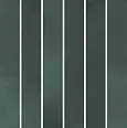 Декор Фес мозаичный зелёный тёмный глянцевый 15x15x0,77 (KMD2MSM005BN)