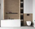 Декор Laparet Lp3090B0131R Gio Deco Marrone Матовый Обрезной 30X89,5