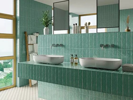 Фото Плитка MUSIC VERDE DECOR 7,5x30 Испания