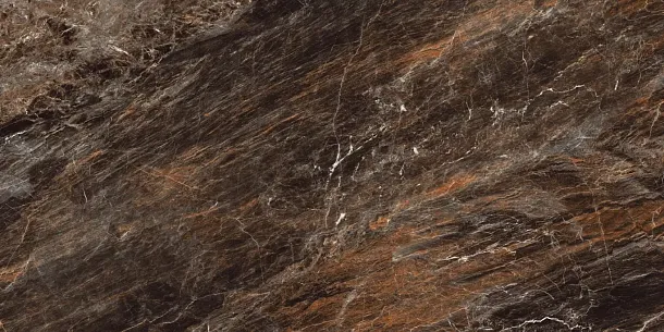 Фото Керамогранит Romano Versailles Brown High Glossy 60x120 Индия