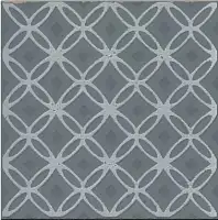 Фото Декор VT\A607\1335 Агуста 1 синий матовый 9,8x9,8