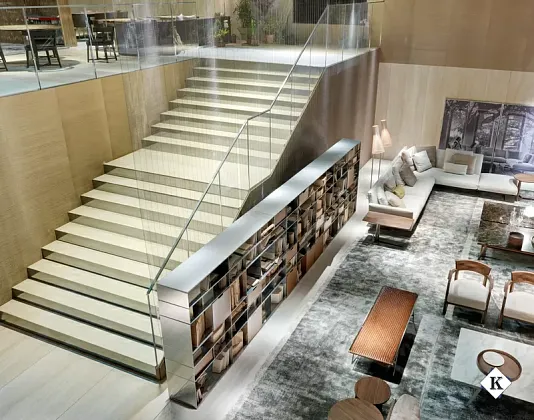 Фото Керамогранит I Naturali Sahara Noir Extra Bocciardato B.M. Face B 1620x3240x20.5 (LAMF0M0169_IT) Италия