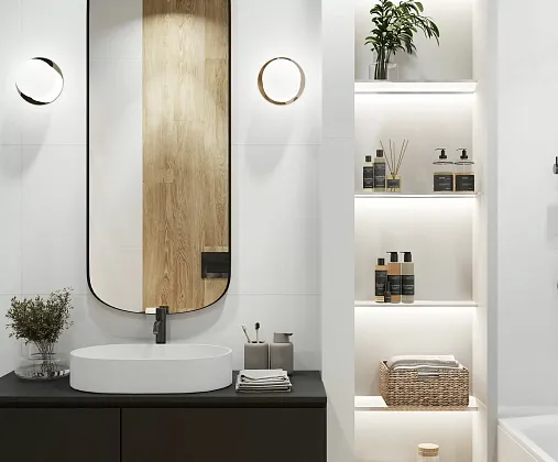 Фото Керамогранит Super White белый Полированный 60х60 Индия