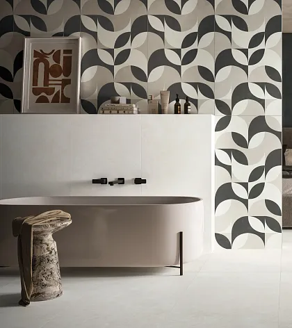 Фото Декор La Fenice Natural Terre Decoro Ovale Cold 60х120 Италия