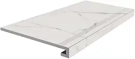 Фото Ступень Kerama Marazzi Монте Тиберио клееная бежевый светлый лаппатированный 33x80x0,9 (SG850092R\GCF)