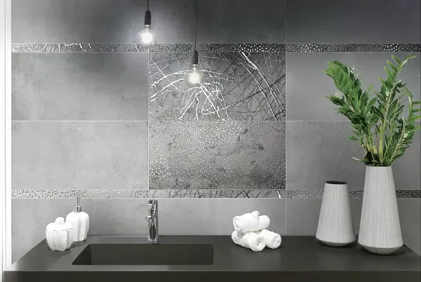 Керамогранит BRAB6 Decor Bright Bronze 30х60 для гостиной, для кухни, для ванной, для спальни Фото Керамогранит BRAB6 Decor Bright Bronze 30х60 Италия
