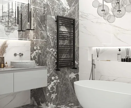 Фото Керамогранит Laparet Calacatta Superb сатинированный 60x120 Индия