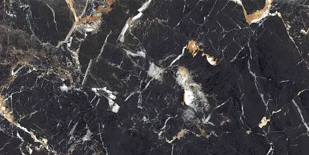 Фото Керамогранит Black Lamos High Gloss 60x120 (NTT99529P) Индия