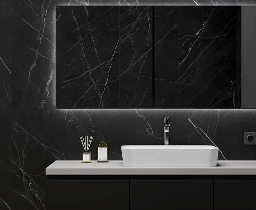 Фото Керамогранит Laparet LP6012G0191R Opera Bianco белый матовый 59,5х119,1 Россия