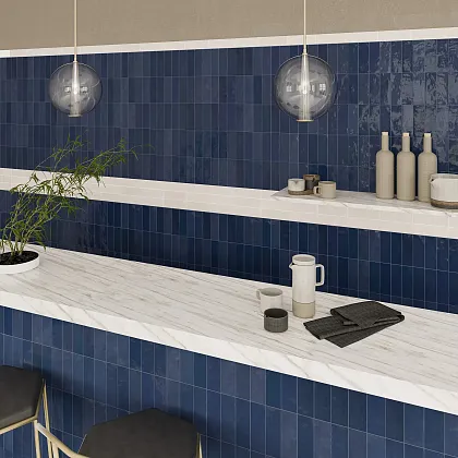 Фото керамическая плитка DNA Tiles 122108 Safi White 5,2х16 Испания