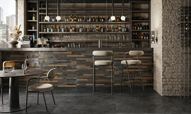 Фото Керамогранит Monocibec 124787 Pietra Castello Torrechiara Grip 50x50 Италия