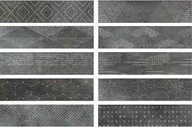 Фото Керамогранит 1047175 DOCKLANDS FREEPORT BLACKWALL (10 soggettu mix) 8,6x35