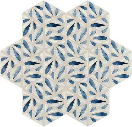 Фото Керамогранит J083 Terracreta Dipinto Marna Esagonо 25х21,6 Италия