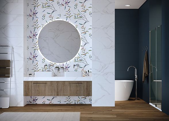 Фото Плитка Grace Statuario 30х90 (NB_0450) Россия