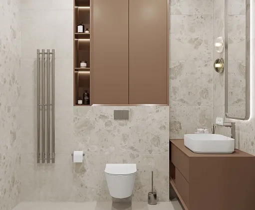 Фото Керамогранит Laparet LP6060G0231R Astoria Beige бежевый матовый 59,5х59,5 Россия