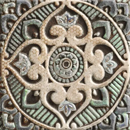 Фото Декор Mainzu PT02776 Centro Mandala mix 20*20 Испания