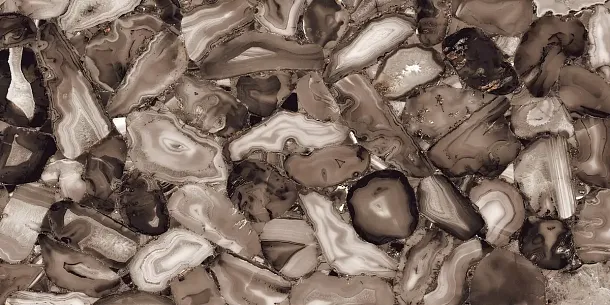Фото Керамогранит Ennface ENACN1013HG60120 Volcanic Agate High Glossy 600х1200х9 Индия