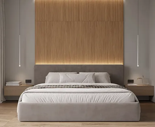Фото Керамогранит Laparet Wood Canarium Almond Stripes Тёмно-Бежевый Матовый Карвинг 60Х120 Индия