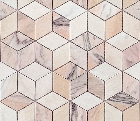 Фото Rosa Salmone POL diamond 96x55x7 Китай