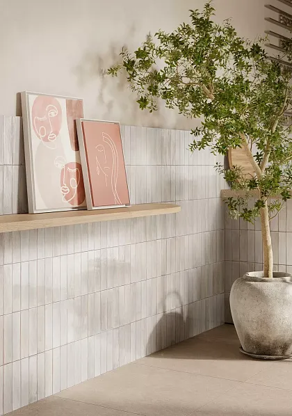 Фото Керамогранит R8FT Look Ocra Glossy 24x6 Италия