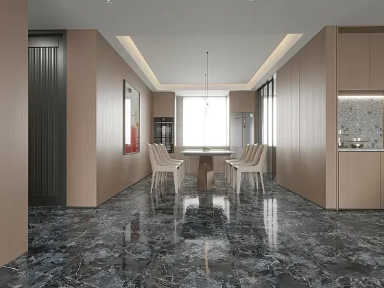 Фото Керамогранит Night Jade Full Body Polished (Gold) 60x120 (BHW-0043) Китай