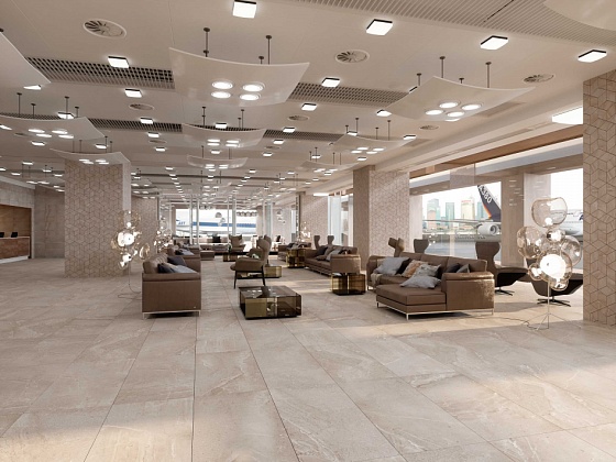 Фото Керамогранит Kailas Ivory KA00 неполированный 60x120 Россия