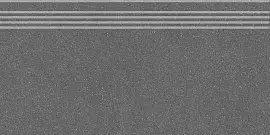 Фото Ступень DD254320R\GR Джиминьяно антрацит матовый обрезной 30x60