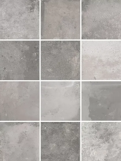 Фото керамическая плитка Спартель серый матовый 29,8х39,8x0,7 из 12 частей 9,8x9,8 (KM1010G0011N) Россия