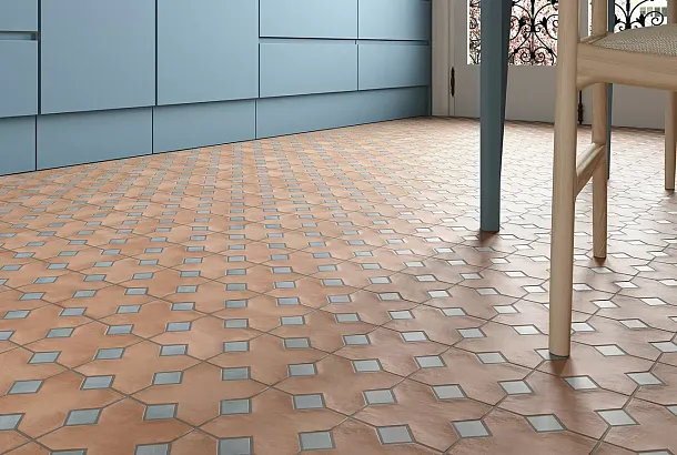 Фото Керамогранит Equipe 29075 Kasbah Star Terracota 16,8x16,8 Испания