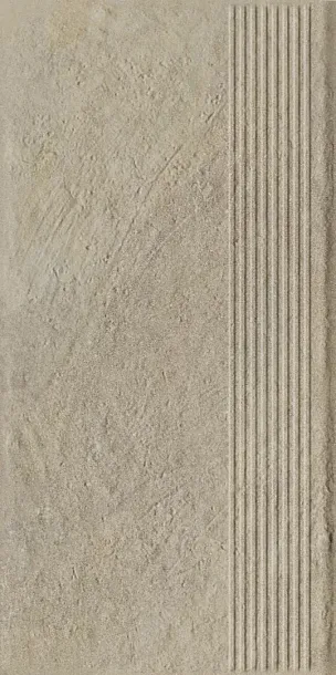 Фото Ступень Paradyz Eremite Crema Stopnica Prosta Struktura Mat B1a 30x60 Польша
