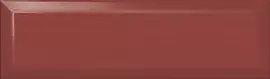 Фото Плитка 9026 Аккорд бордо грань 8,5х28,5