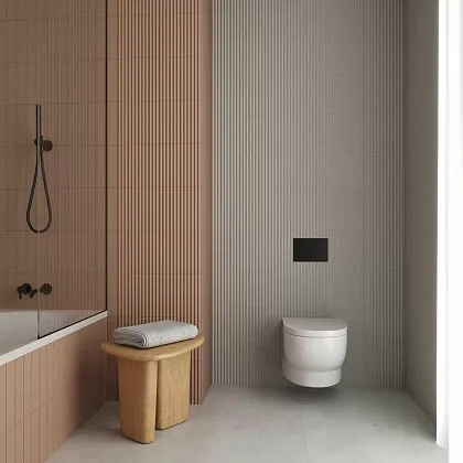 Фото Плитка 130858 Match Curved Ash Matt 6.25x25 (УТ-00030587) Испания