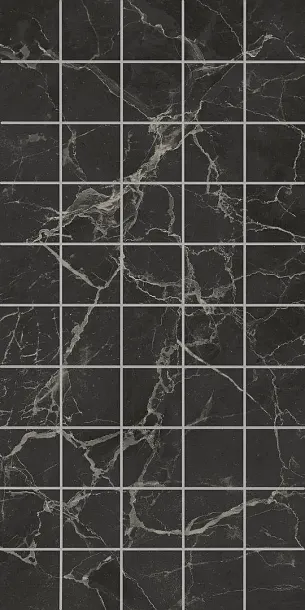 Фото Декор чипсет Коррер чёрный глянцевый обрезной 30x60x0,9 (KMD2PTG004BR) Россия