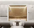 Керамогранит Laparet Onyx Blanco Pro Светло-Серый Матовый R11Soft 60Х120