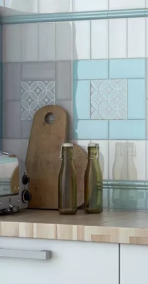 Фото Бордюр BLD021 Мурано Багет белый 15х3 Россия