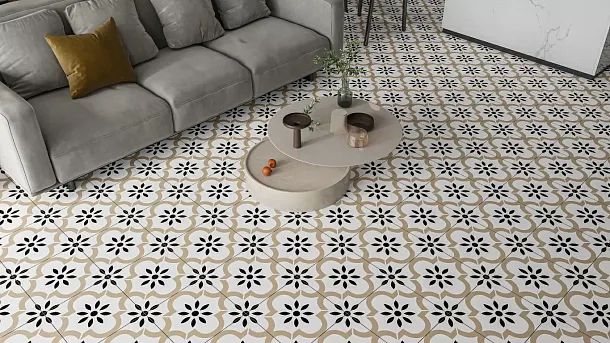Фото Керамогранит Alpas Cera Ornament 3043 Matt 20х20 Индия