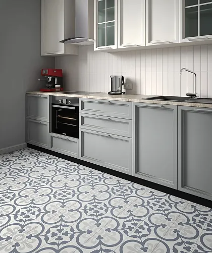 Фото Керамогранит Smile Tile Siena Vigo 19,8x19,8 Индия