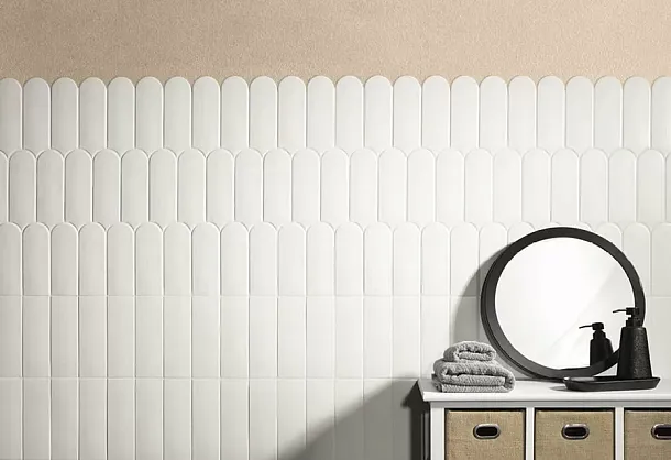 Фото Плитка Fan White 7,2x19,5 Испания