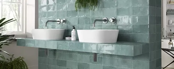 Фото Плитка DECOR CAMDEN EMERALD 10x20 Испания