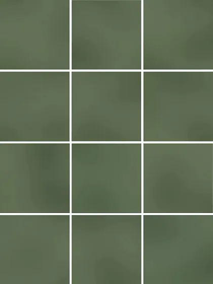 Фото керамическая плитка Бахия зелёный глянцевый 29,8х39,8x0,7 из 12 частей 9,8x9,8 (KM1010G0050N) Россия