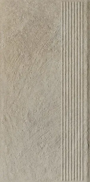 Фото Ступень Paradyz Eremite Crema Stopnica Prosta Struktura Mat B1a 30x60 Польша