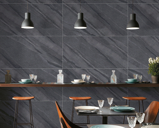 Фото Керамогранит Asia Obsidian Fossil Matt 60x120 Индия