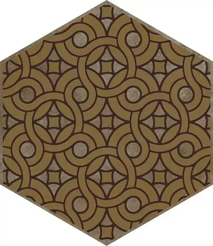 Фото Декор VT\B559\SG23041N Гроссето коричневый 20x23,1 Россия