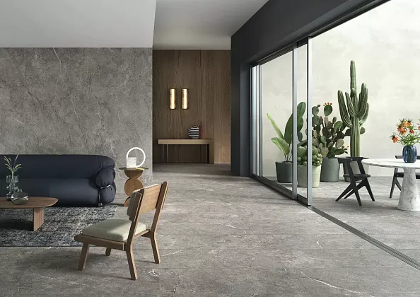 Фото Керамогранит Lea Ceramiche LS6AL20 Anthology Slimtech 02 Desert Natural RT 6mm 120x278 Италия