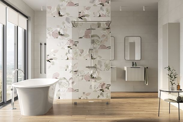 Фото Плитка Vogue flowers 30х90 (NB_0448) Россия